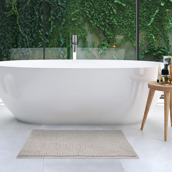 Absorberende Anti-Skli Badematte 80x50 cm - Neil Carpet Badematte - Sof