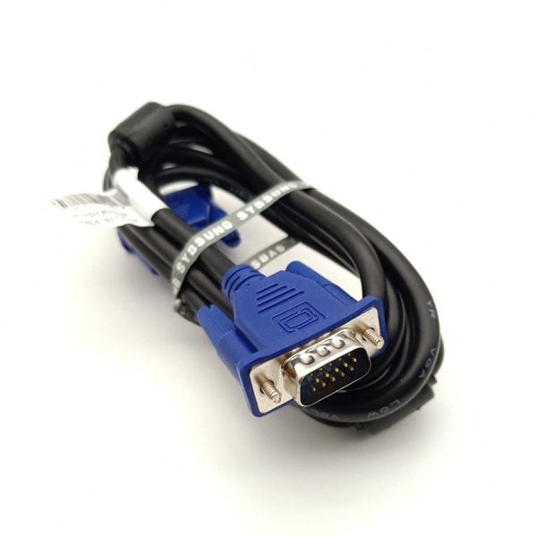 1,5 m VGA-kabel for dataskjerm, 15-pin 4+5 video