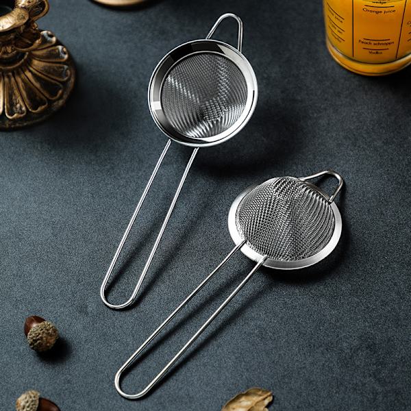 Konisk Sil, Rostfritt Stål, Silver, 7 cm