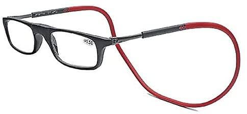 Magnetiska Hängande Nackglas Bärbara Vikbara Tr90 Läsglasögon DXGHC