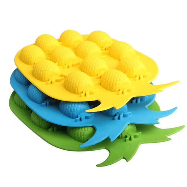 4 kpl Ananas Suklaa Makeiskoukut, (Satunnainen Väri) Pineapp DXGHC