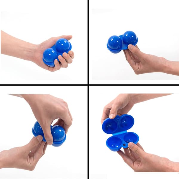 2 stycken bärbara äggförvaringslådor, plast äggförvaringslåda vikbar DXGHC