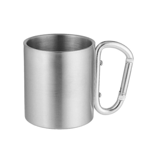 200ml Stainless Steel Cup For Camping Traveling Outdoor Cup D DXGHC