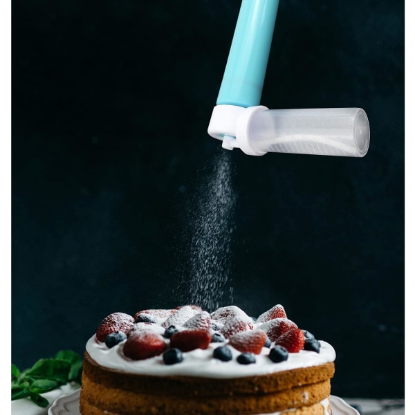 Manuell Airbrush för att dekorera kakor, DIY-bakverktyg med 4st