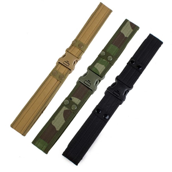 Tactical Waist Belt Adjustable Military Combat Hunting Campin DXGHC