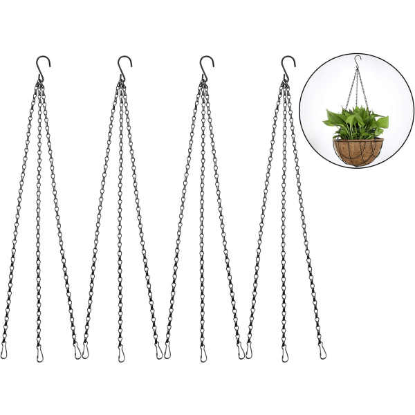 Dewenwils Riippuva Ketju 12 Osaa/4 Sarjaa - 50cm Metalli DXGHC