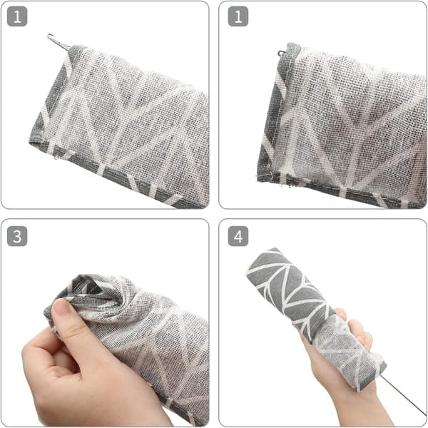 4 stk. Sy Loop Turner Hook Lang Loop Turner Værktøj med Spænde til