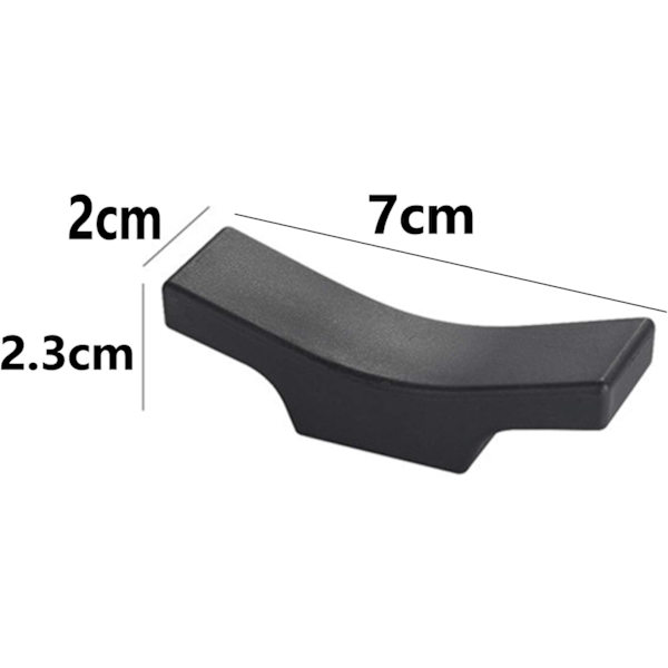 10 stk. Spisepindeholder, Spisepindeholder i legering, Faldsicher