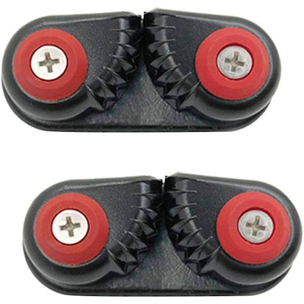 2 stk. Cam Cleat Seiltau Seilbåt