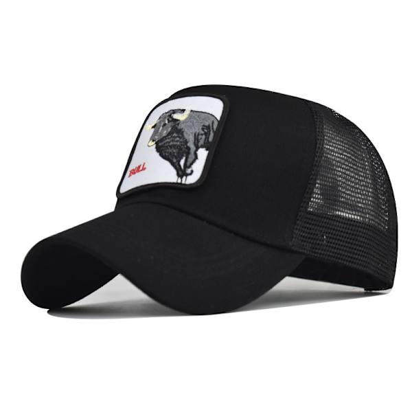 Vårens nye dyrebroderte nettcaps for menn og kvinner, dyrebaseballcaps