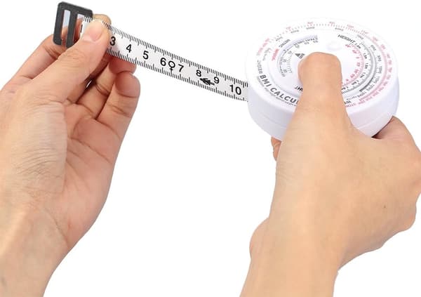 BMI Anatomisk Kropsmåler med BMI-Kalkulator til Kropshøjde