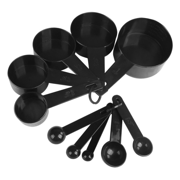 10 In 1 Measuring Spoons And Cups Set Kitchen Plastic Measuring S