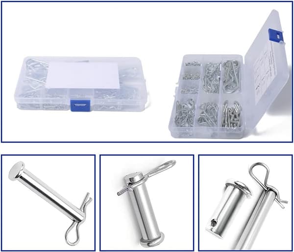 Splinte R-klips, 100 stk Splinte R-form Splinte Carbo