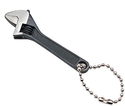 Mini Justerbar Nøgle Lille Kæbe Reparationsnøgle Sort 68mm