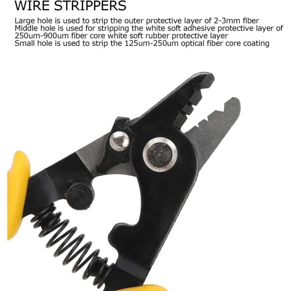 Strippingtang, Elektriker Kabelkutter, CFS-3 Fiber Stripping