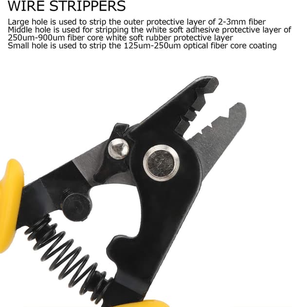 Trådstripper, Elektriker Kabelkutter, CFS-3 Fiberstripper CFS