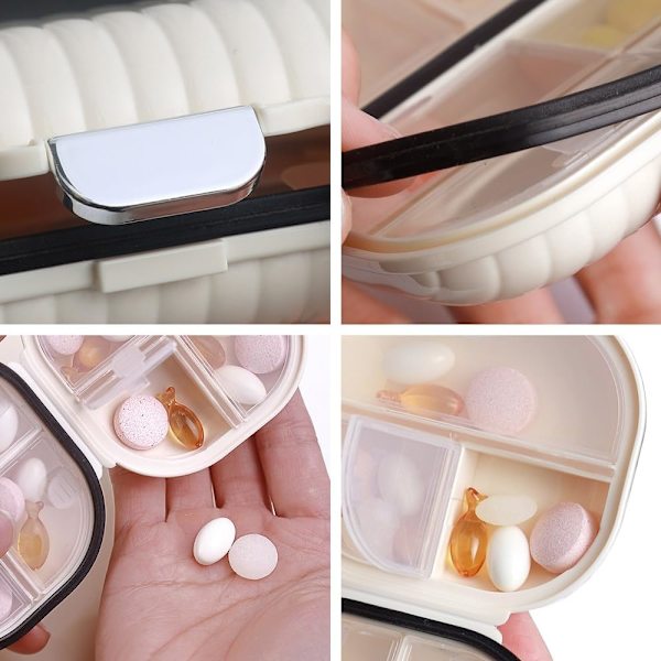 7 Päivän Viikoittainen Pill Box, Kannettava Pill Box, Matkapill Box, Su DXGHC