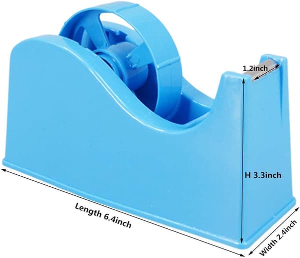Skrivebordsbånddispenser Limrullholder (Passer til 1\" & 3\" Cor DXGHC
