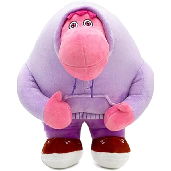 Inside Out 2 plysj, Inside Out 2 leketøy, Angst plysj, Inside Out 2 plysjdyr, Pute plysj, Myk dukke Beste gavevalg for Bir