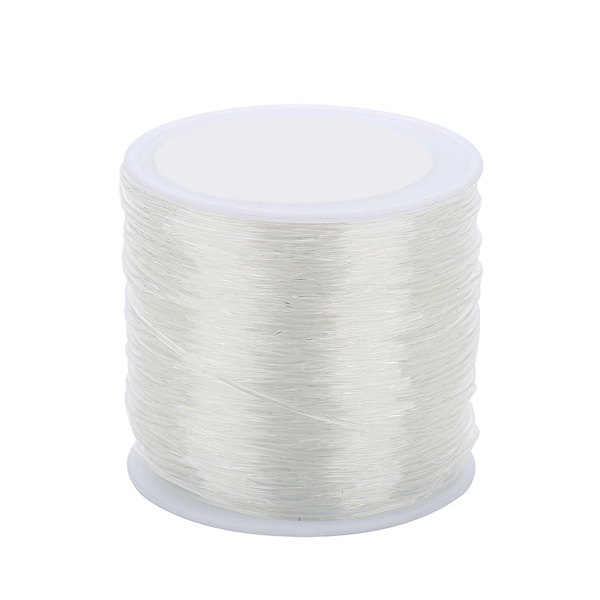 Håndlagde tilbehør DIY Transparent Elastisk Tråd Krystall Tråd