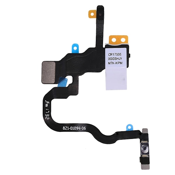 Power & ficklampa Flexkabel för Iphone X DXGHC