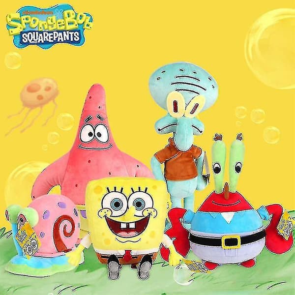 Leksaker Spongebob Squarepants Plyschdocka - Roll: Gary Snigeln - Mjuka Leksaker Presentera För Barn