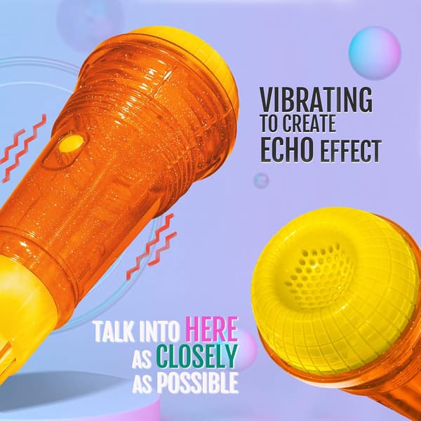 Echo-mikrofoni lapsille ja pienille lapsille - paristoton