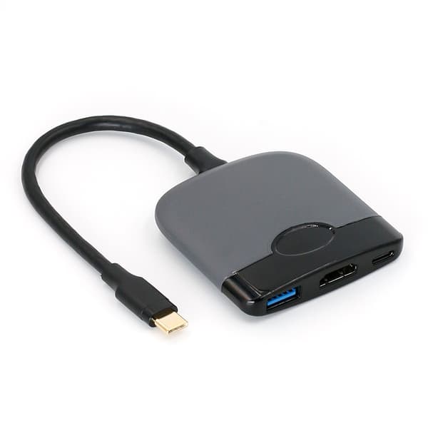 Type-C 3-i-1 udvidelsesdock Switch base bærbar HD-video co