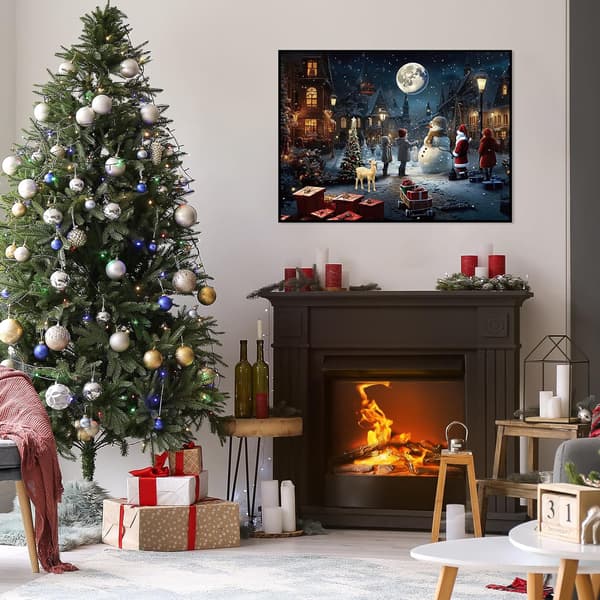 Adventskalender 2023 Julepuslespill Juleromantikk Snø