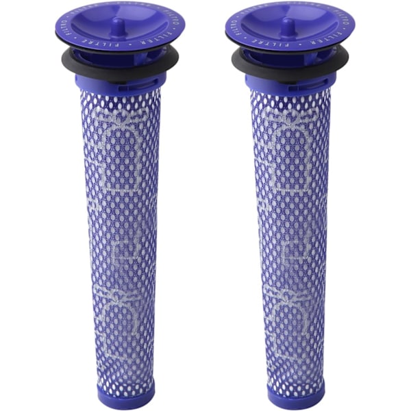2 kpl korvaavat esisuodattimet Dyson DC58, DC59, V6, V7, V8. Korvaa osan 965661-01. 2 suodatinta