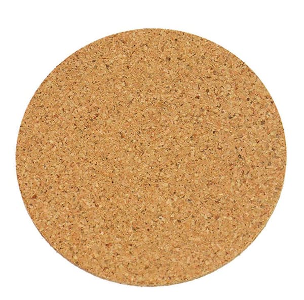 Varmeunderlag - sæt af 3 træunderlag - diameter 10 cm