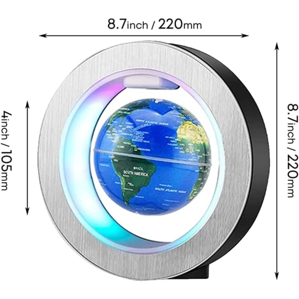 1 Levitationsflytande Globus 4 tum Roterande Magnetisk Mystiskt