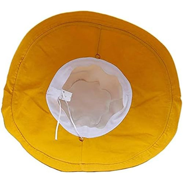 Sommarhatt för kvinnor, bredbrättad solhatt, hopfällbar, strandhatt