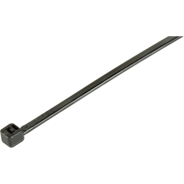 Nylonslangeklemme - 100 mm x 2,5 mm - Svart - Small Format Cable T