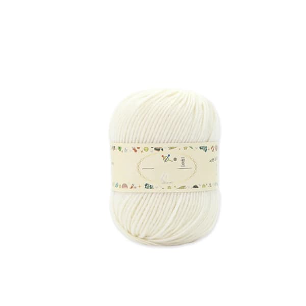 6 st Kammat Bomullsgarner från DIY Yarn A