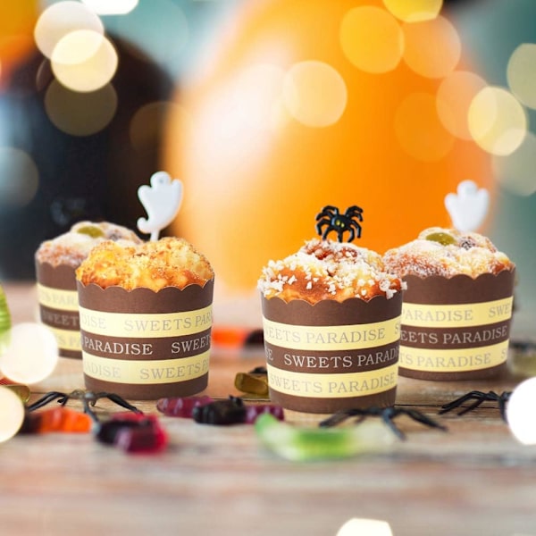 Falska Cupcakes Simulering Strö Dekorativ Matkaka Blandad Lek