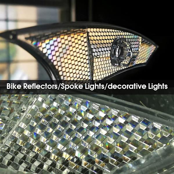 2-pak Vanntette LED Sykkelhjul Lys, Sykkel Svingesignal DXGHC