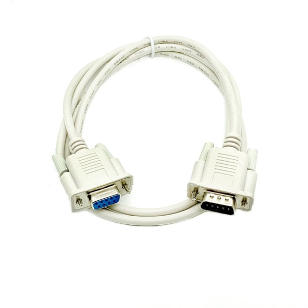 DB9-pin seriell portkabel COM-kabel DB9 hann til hunn RS232 exte