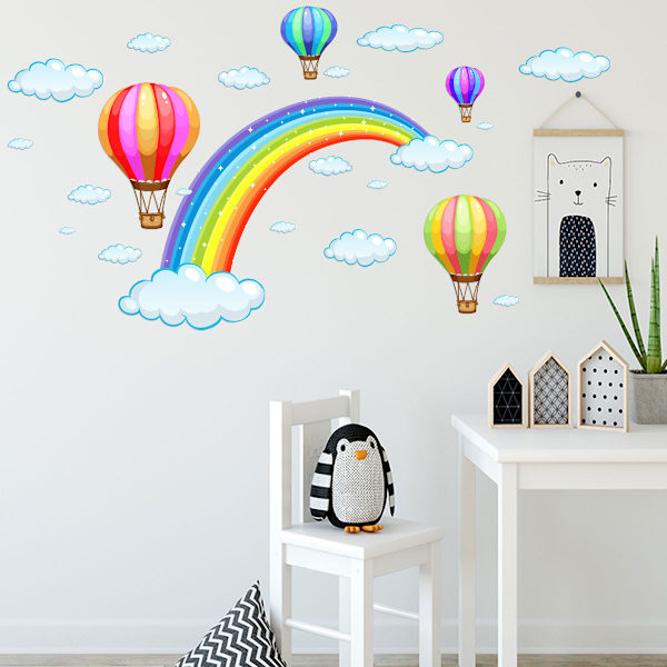 Cartoon Creative Rainbow Tapet