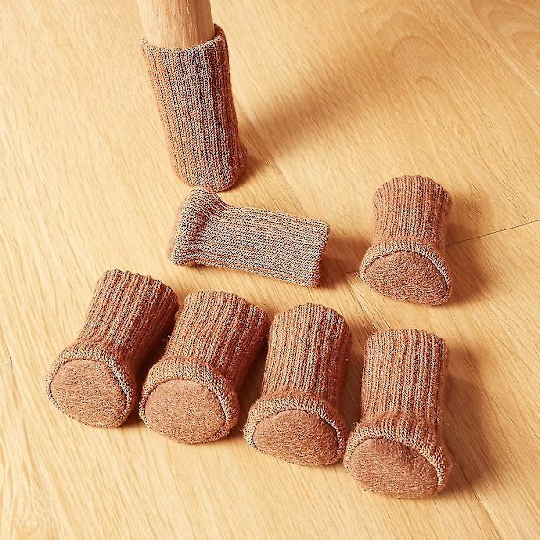 24-pack Stolsbensstrumpor Hög Elasticitet Golvskydd Halksäkra C