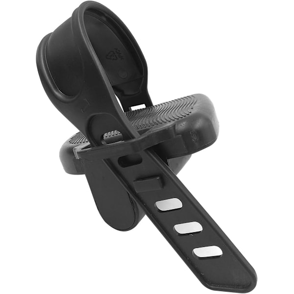 2 par med pedalstropper for treningsykkel