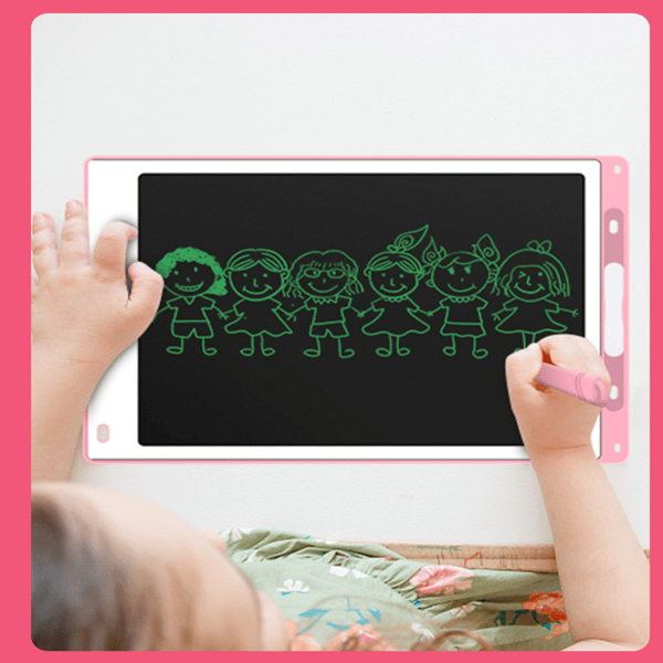 Skrivetablet, 8,5 tommer farverig Doodle Board Tegnetablet til