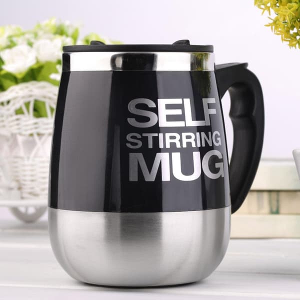 Rejsemug Selv-Rør Kaffe Mug Elektrisk Cocktail Shaker Stai