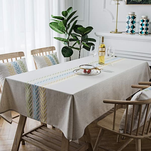 Snygg Kvadratisk Rektangulär Duk/Bordsskydd för Kök Matplats