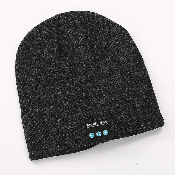 Bluetooth Musikhue Strikket Hat Bluetooth Hat Binaural Opkald Liste