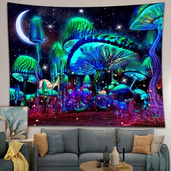 1 Stycke Svampväv Snigel Måne och Stjärnor Rum Dekoration Vägg
