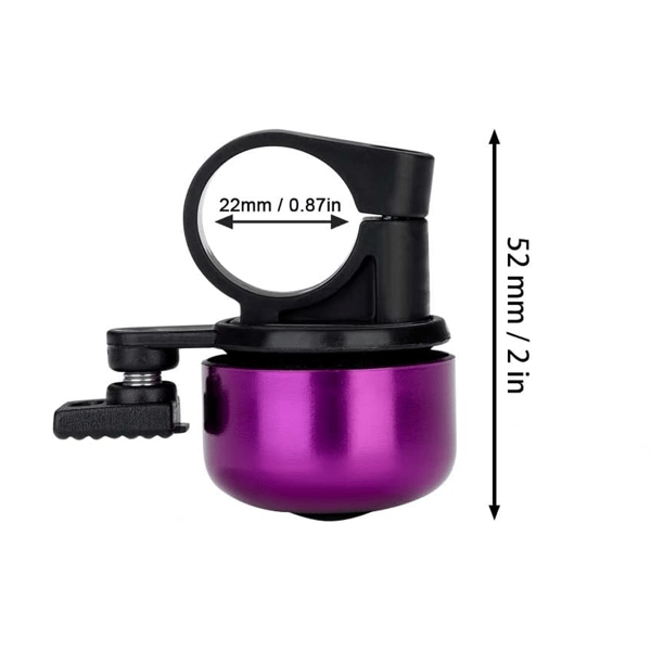 Pyöränkello Alumiininen Pyöränkello (violetti)
