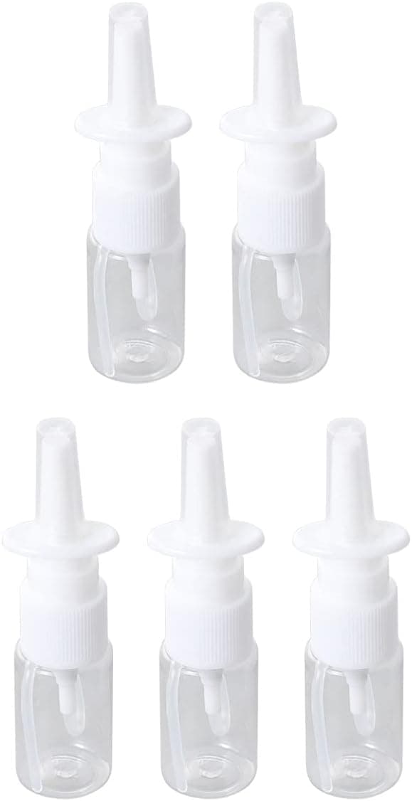 5 stk 10 ml nesesprayflasker Nesesprayflasker Påfyllbare