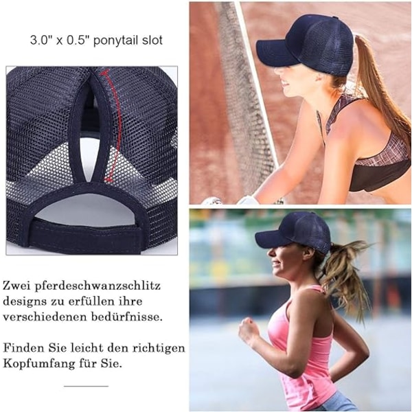 Baseballkasket Unisex hat, Sporty baseballkasket Klassisk almindelig vintag