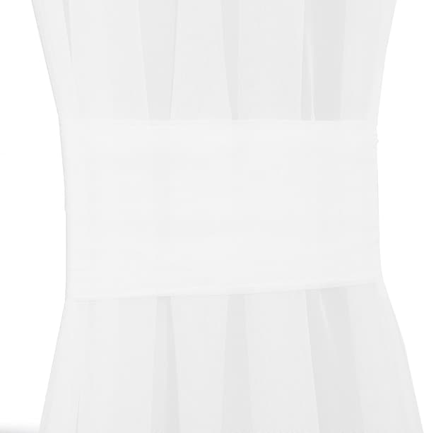 Dörrgardinpanel Elegant Solid Sheer Gardin 54\"x72\" Voile Drap